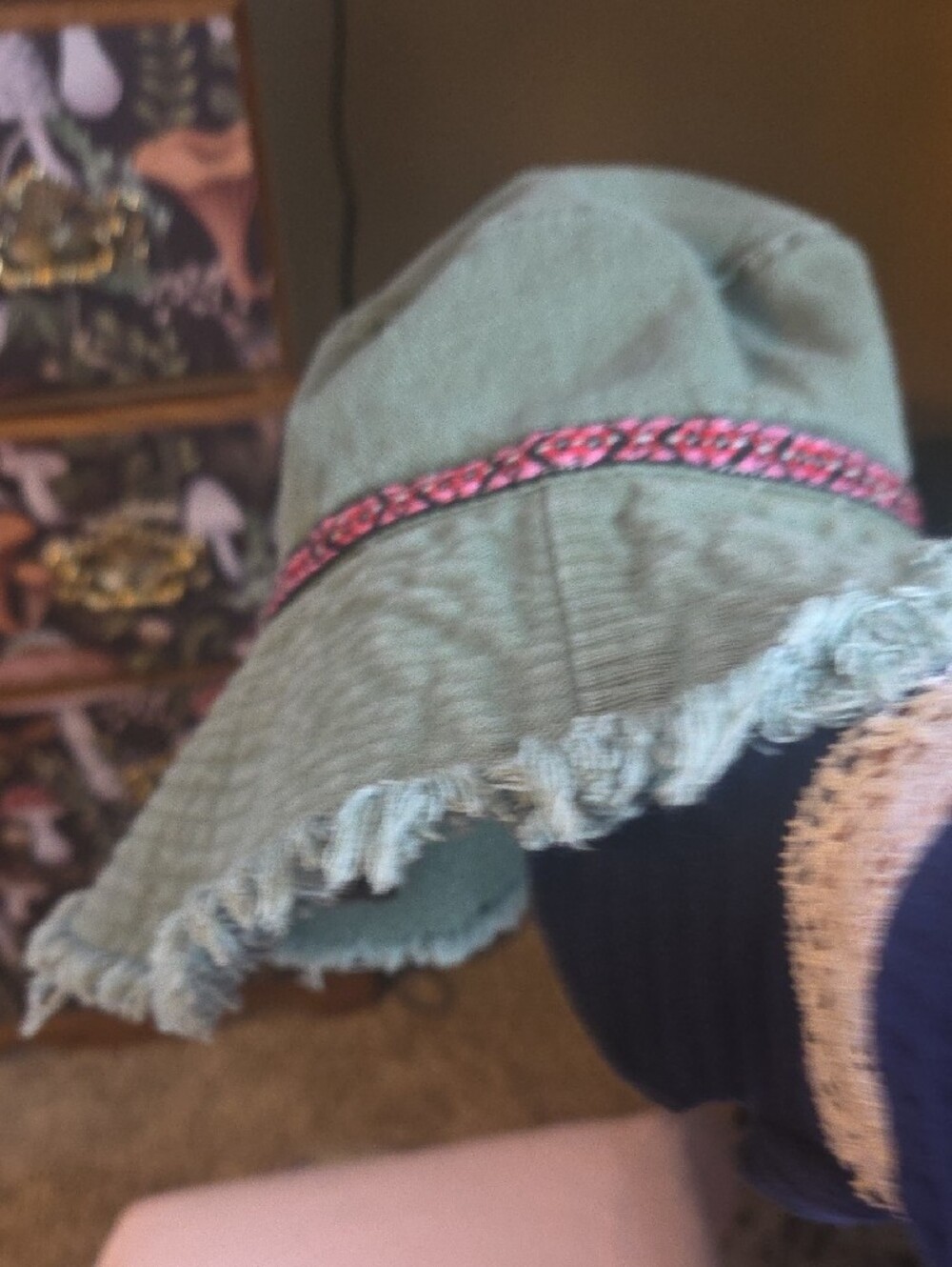NATURAL LIFE Olive Green Sun Hat - Picture 7 of 9